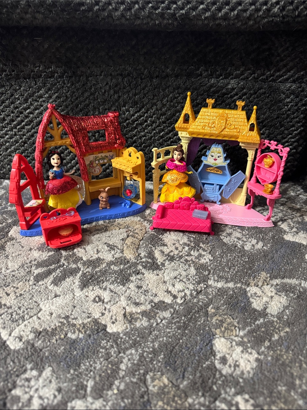 Disney Belle and Snow White Playsets
